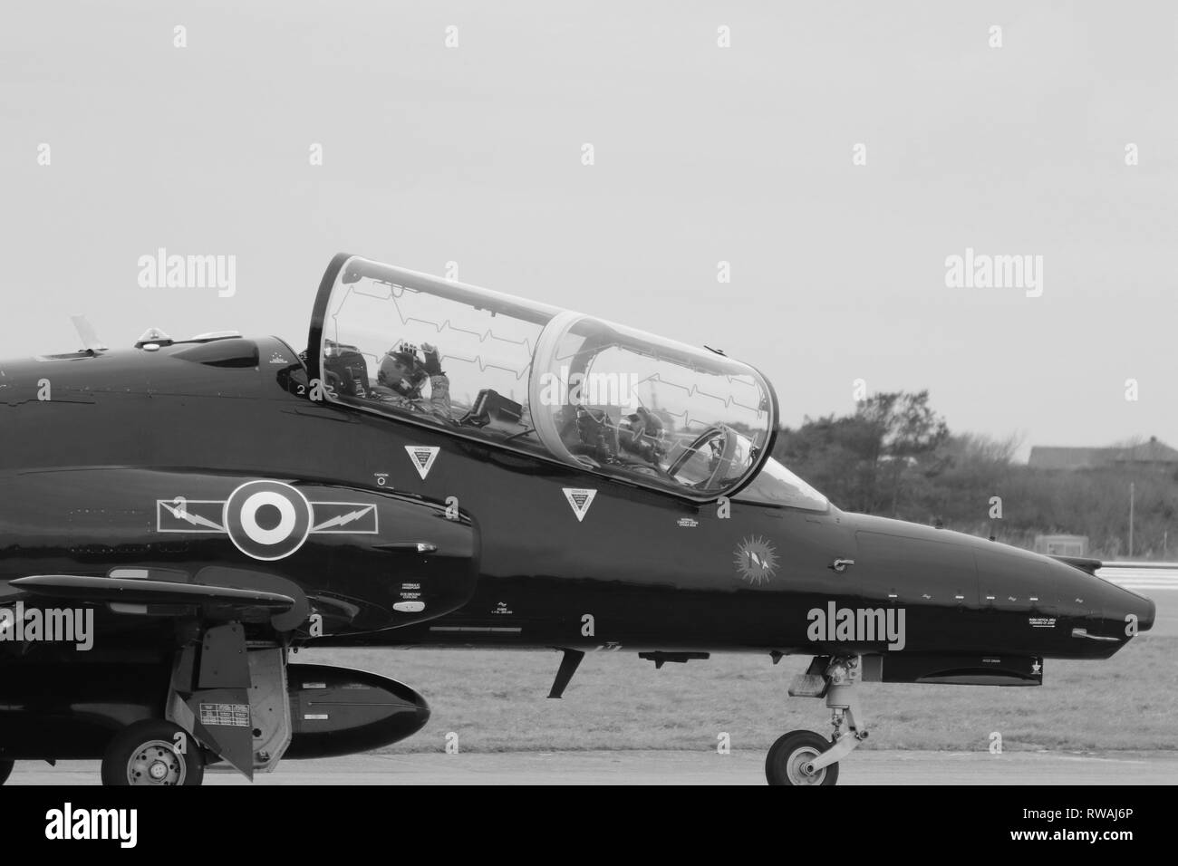 Raf military jets Black and White Stock Photos & Images - Alamy
