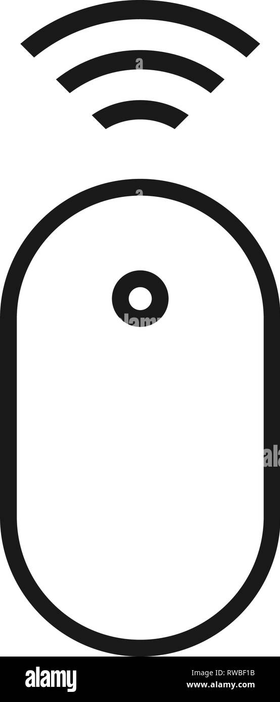 Wireless mouse symbol Black and White Stock Photos & Images - Page