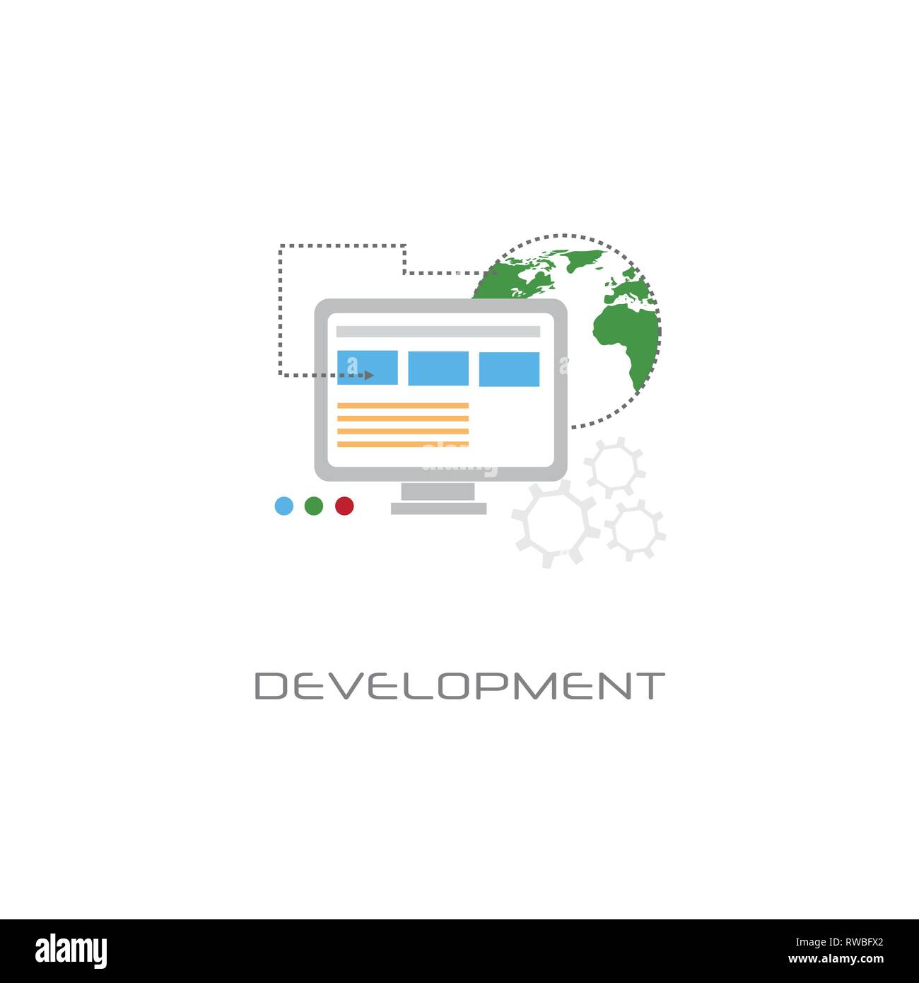 Programming background Cut Out Stock Images & Pictures - Alamy