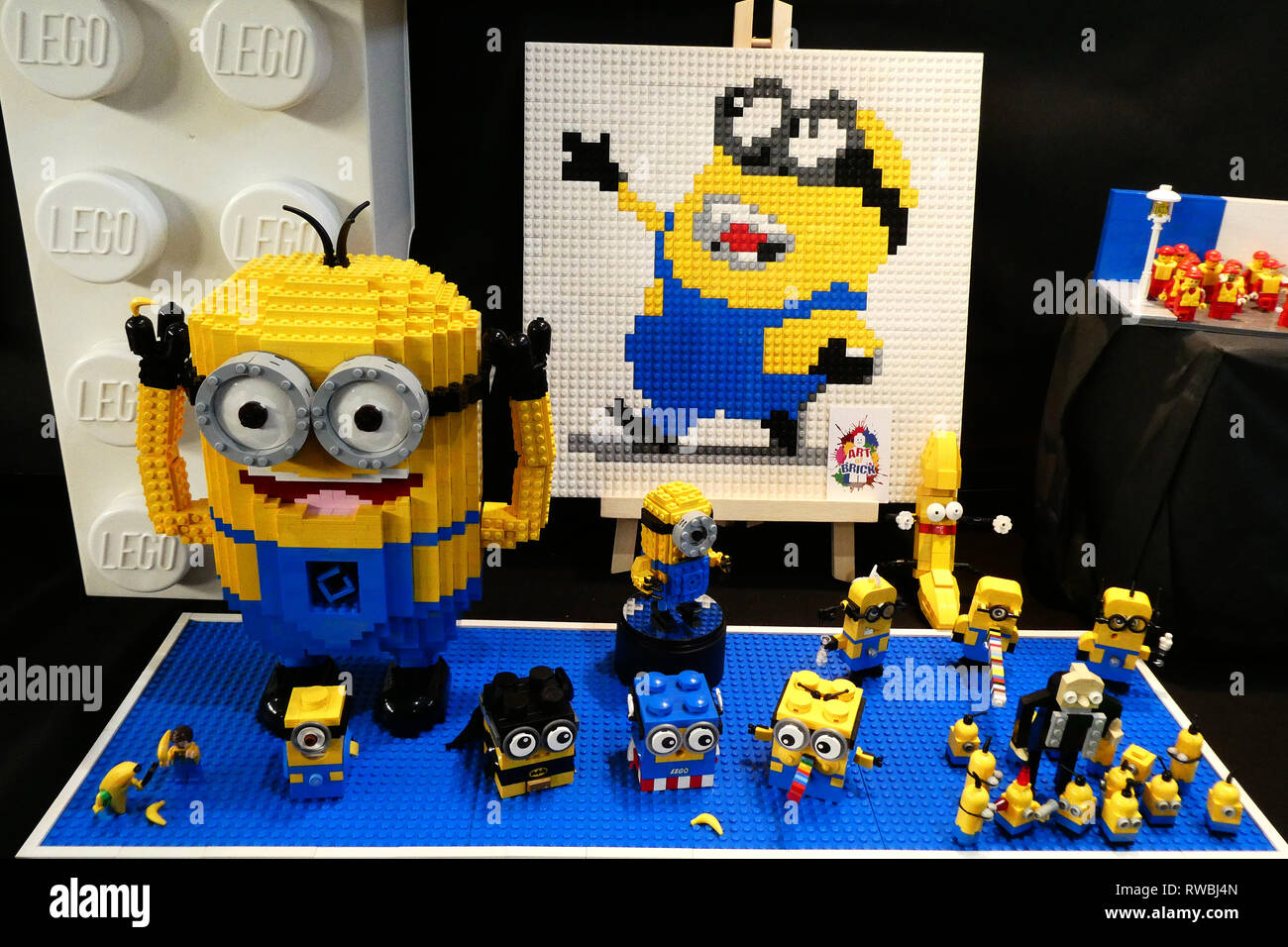 Lego exhibition, Mignon, Saint-Privat-des-Vieux, Gard, Occitanie,  Languedoc-Roussillon, France, Europe Stock Photo - Alamy