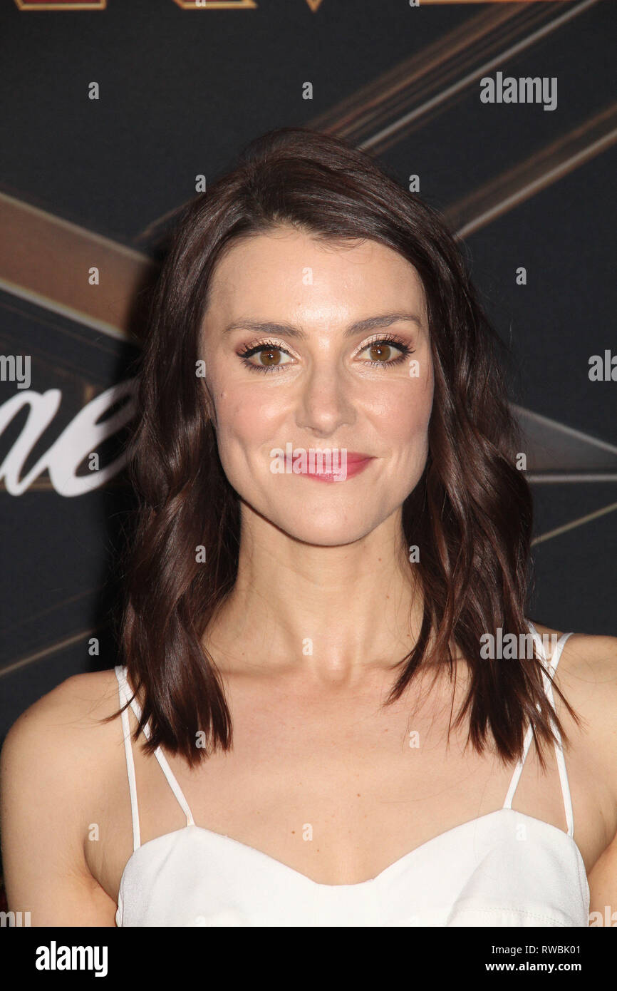 Emma Lahana 03/04/2019 The World Premiere of "Captain Marvel" held at