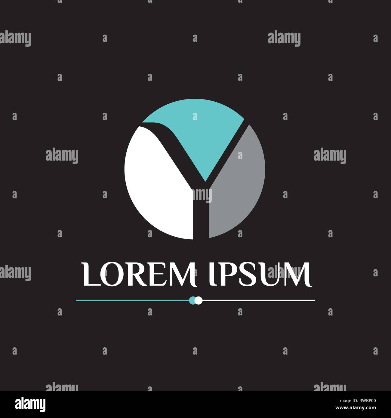 Y letter black and red vector logo design Stock Vector Image & Art Alamy