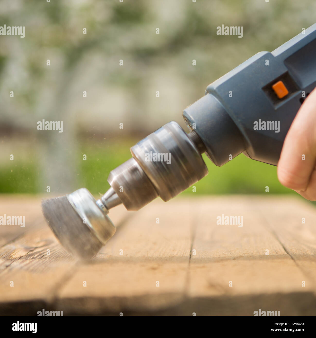 Wire brush disk hires stock photography and images Alamy