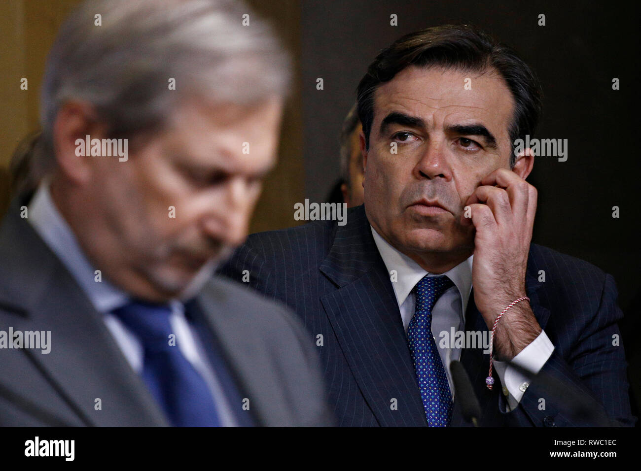 Brussels Belgium 5th Mar 2019 Margaritis Schinas Chief Spokesperson Of The Eu Commission During A Press Conference At The European Commission Credit Alexandros Michailidis Alamy Live News Stock Photo Alamy
