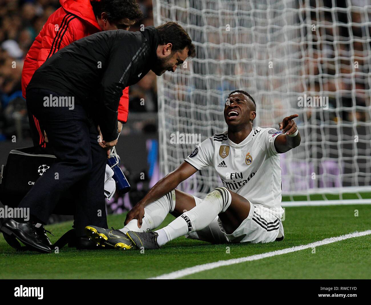 Madrid, Spain. 05th Mar, 2019. Soccer match between Real Madrid vs