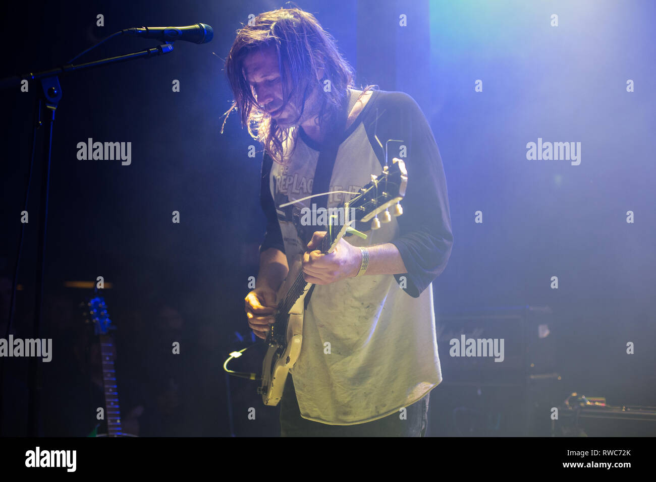 Norway, Oslo - March 5, 2019. The American rock band The Lemonheads performs a live concert at Blå in Oslo. Here singer and musician Evan Dando is seen live on stage. (Photo credit: Gonzales Photo - Per-Otto Oppi). Credit: Gonzales Photo/Alamy Live News Stock Photo