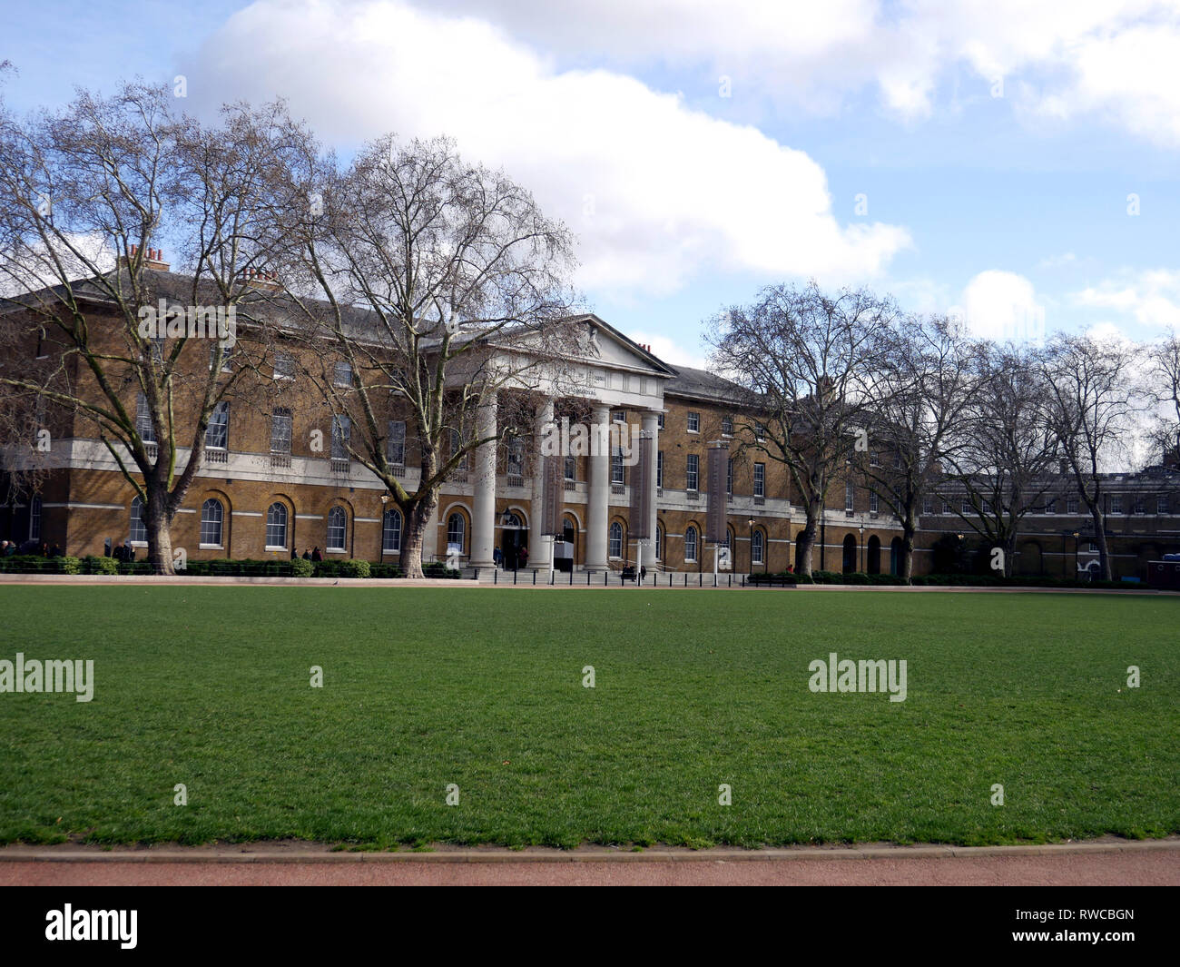 View of the Saatchi Gallery seen from Duke of York Square, Chelsea, London, UK Stock Photo