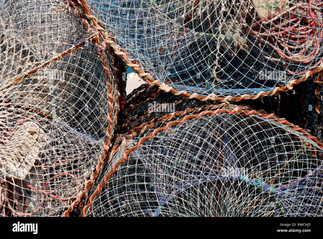 Traditional fish traps hi-res stock photography and images - Alamy