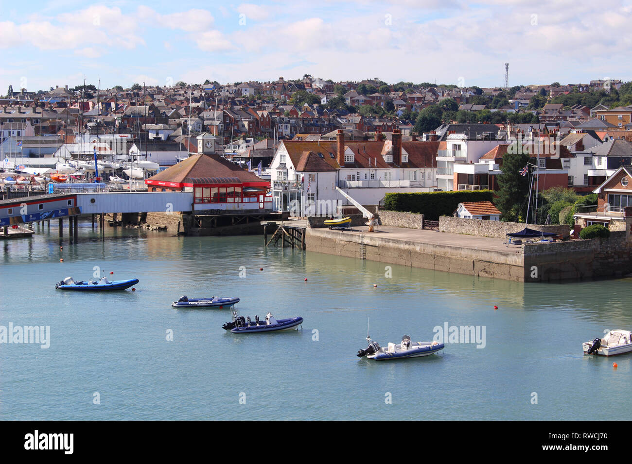 Entrance to the isle of wight ferry hi-res stock photography and images ...