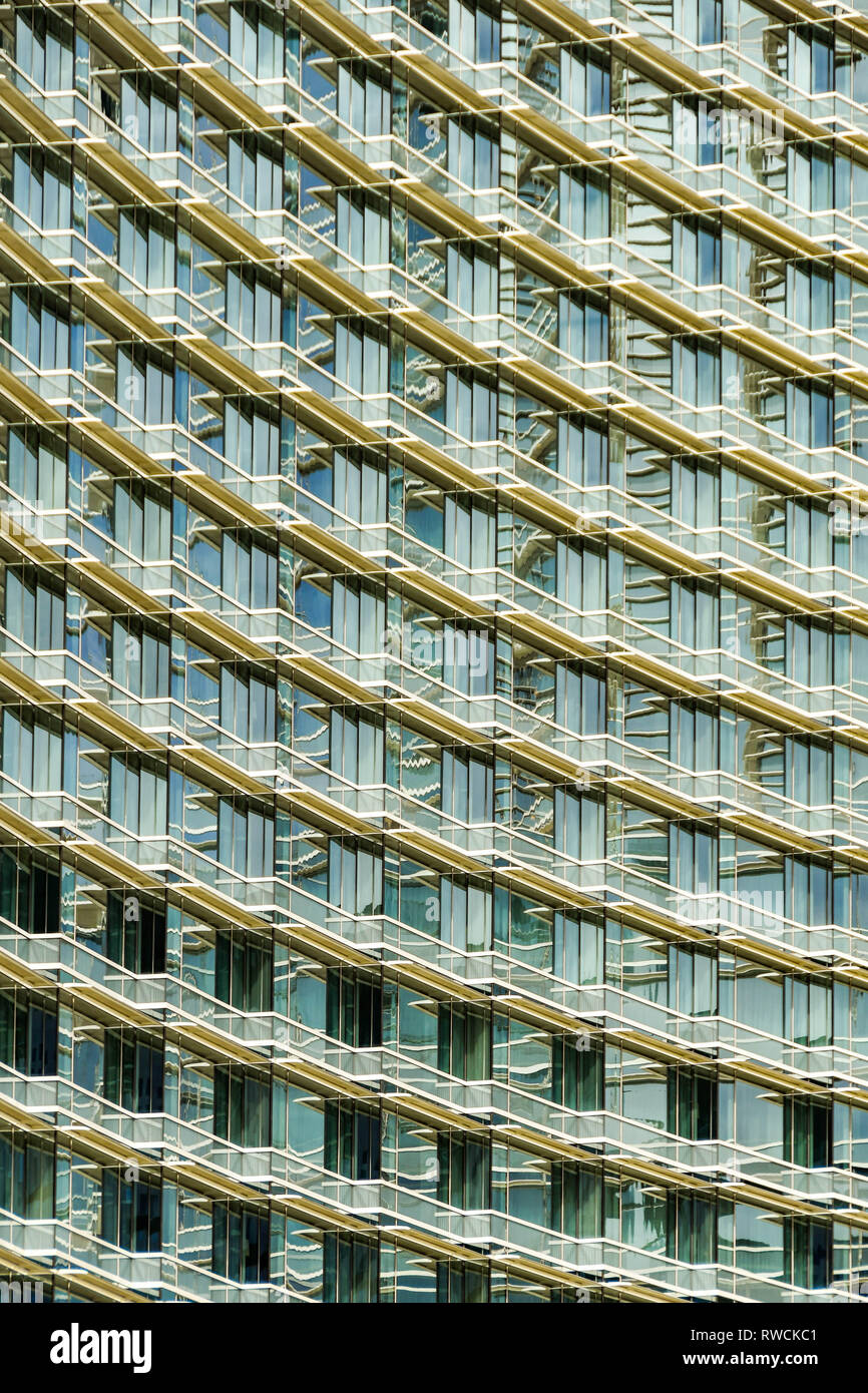 LAS VEGAS, NV, USA FEBRUARY 2019 Exterior view of rooms and