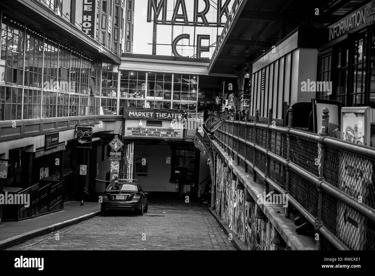 Pike Place Market Seattle Stock Photo