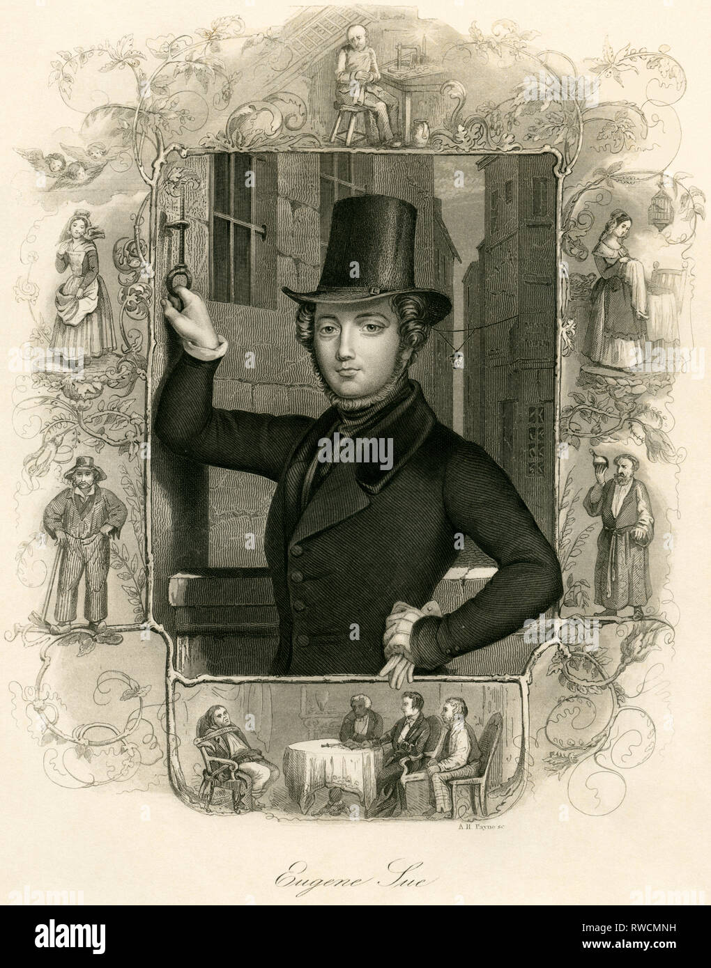 Engraving By A H Payne High Resolution Stock Photography And Images Alamy