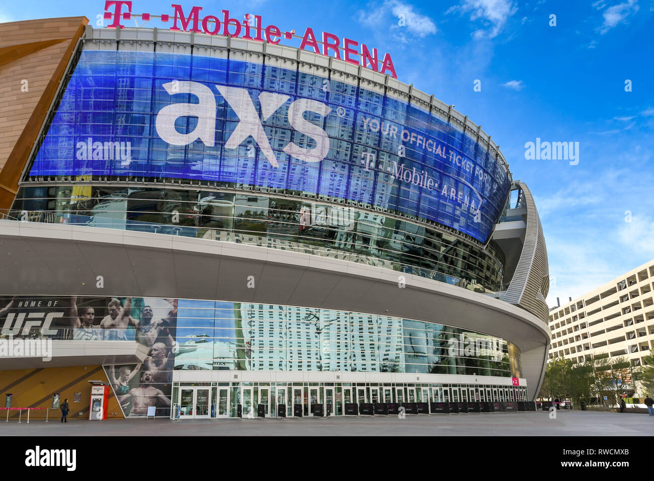 T-Mobile Arena, Las Vegas, USA - Stock Image - C036/0934 - Science