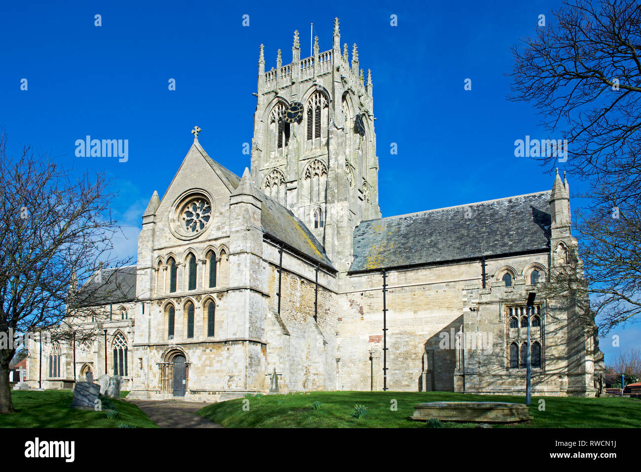 St Augustine's Church, Hedon, Holderness, East Riding of Yorkshire, UK