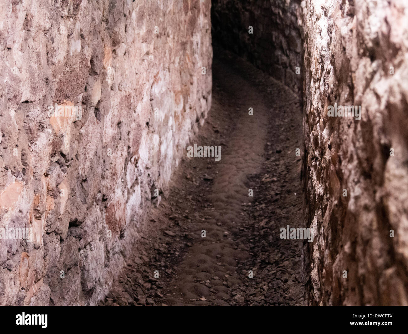 Tunnels under Exeter, UK Stock Photo Alamy