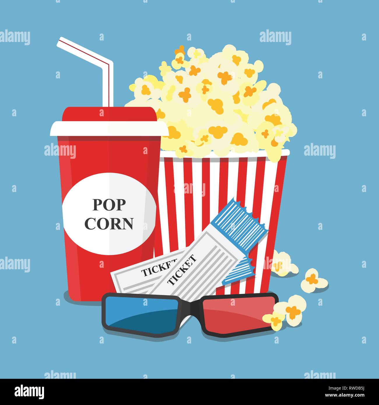 movie popcorn and drink