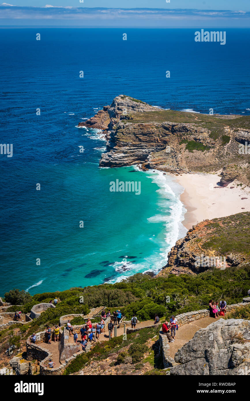Coastline on Cape of Good Hope, South Africa Stock Photo