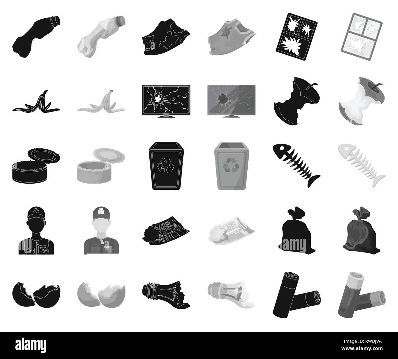 apple,art,bag,banana,batteries,black,monochrome,bottle,broken,can ...
