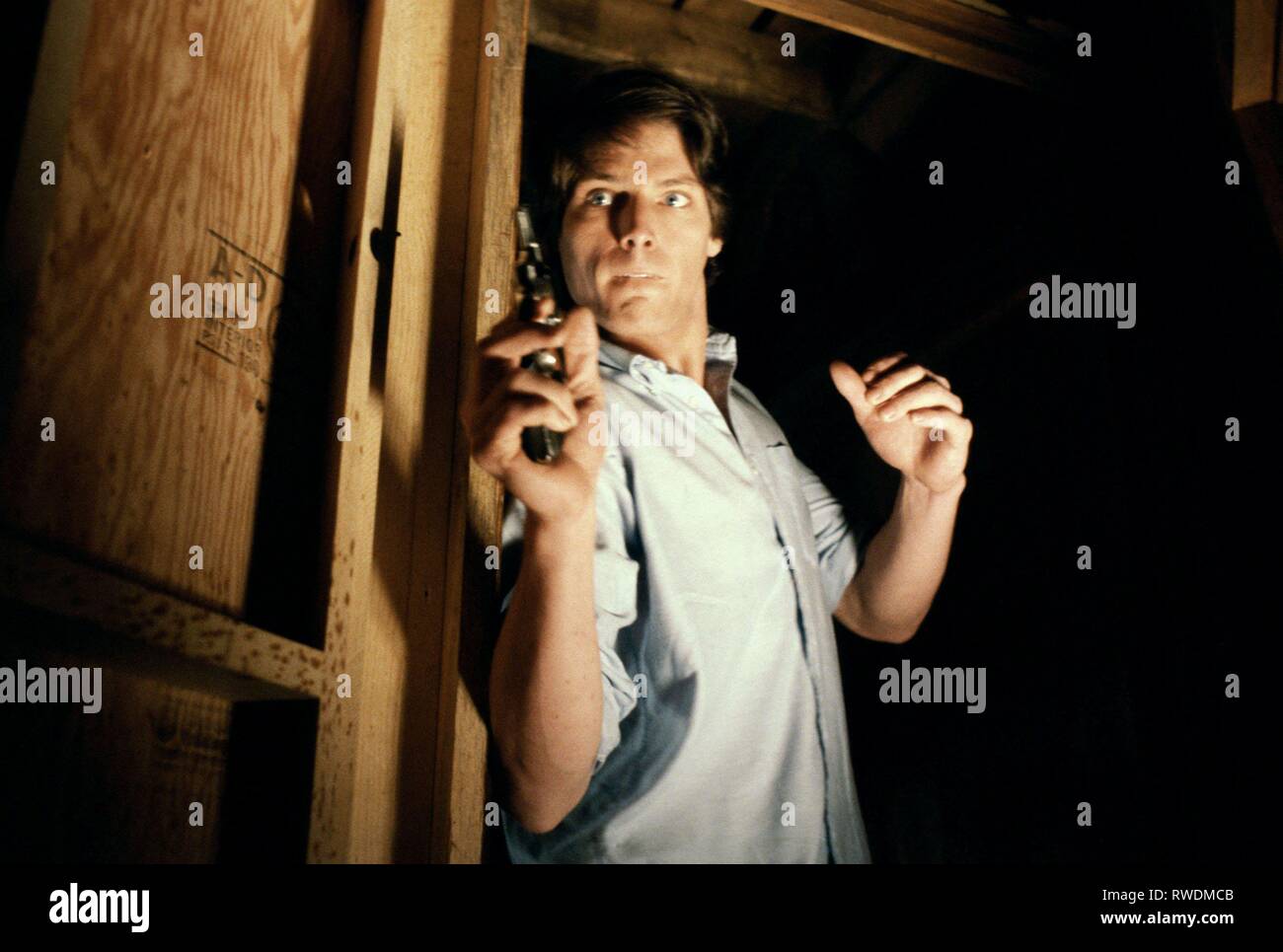 CHRISTOPHER REEVE, DEATHTRAP, 1982 Stock Photo