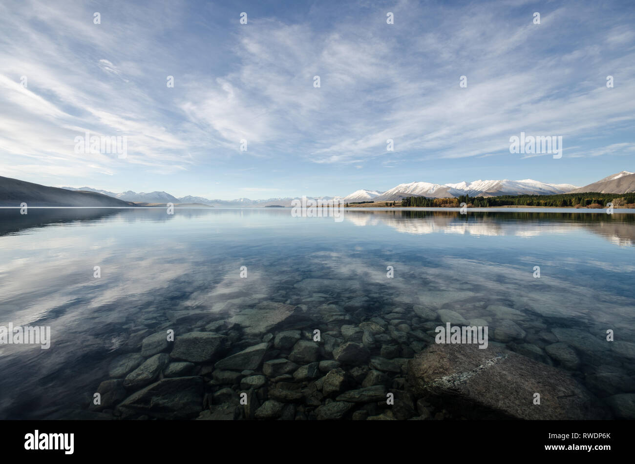 Lake Tekapo New Zealand Stock Photo - Alamy