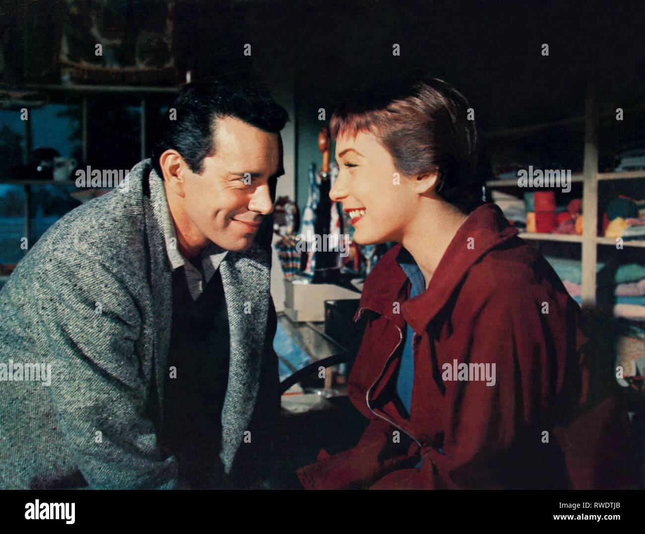 FORSYTHE,MACLAINE, THE TROUBLE WITH HARRY, 1955 Stock Photo