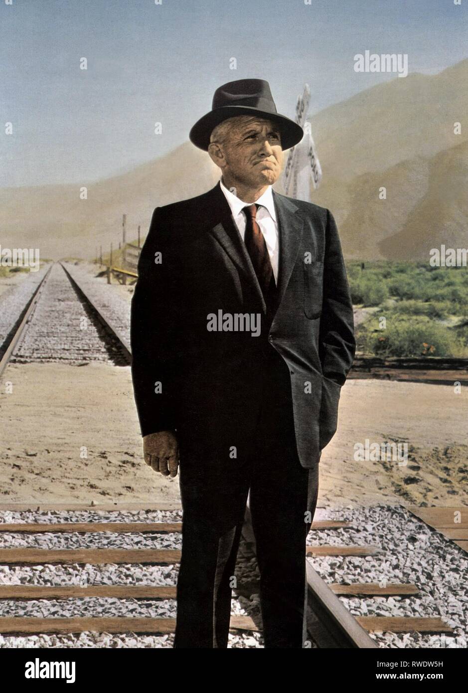 SPENCER TRACY, BAD DAY AT BLACK ROCK, 1955 Stock Photo