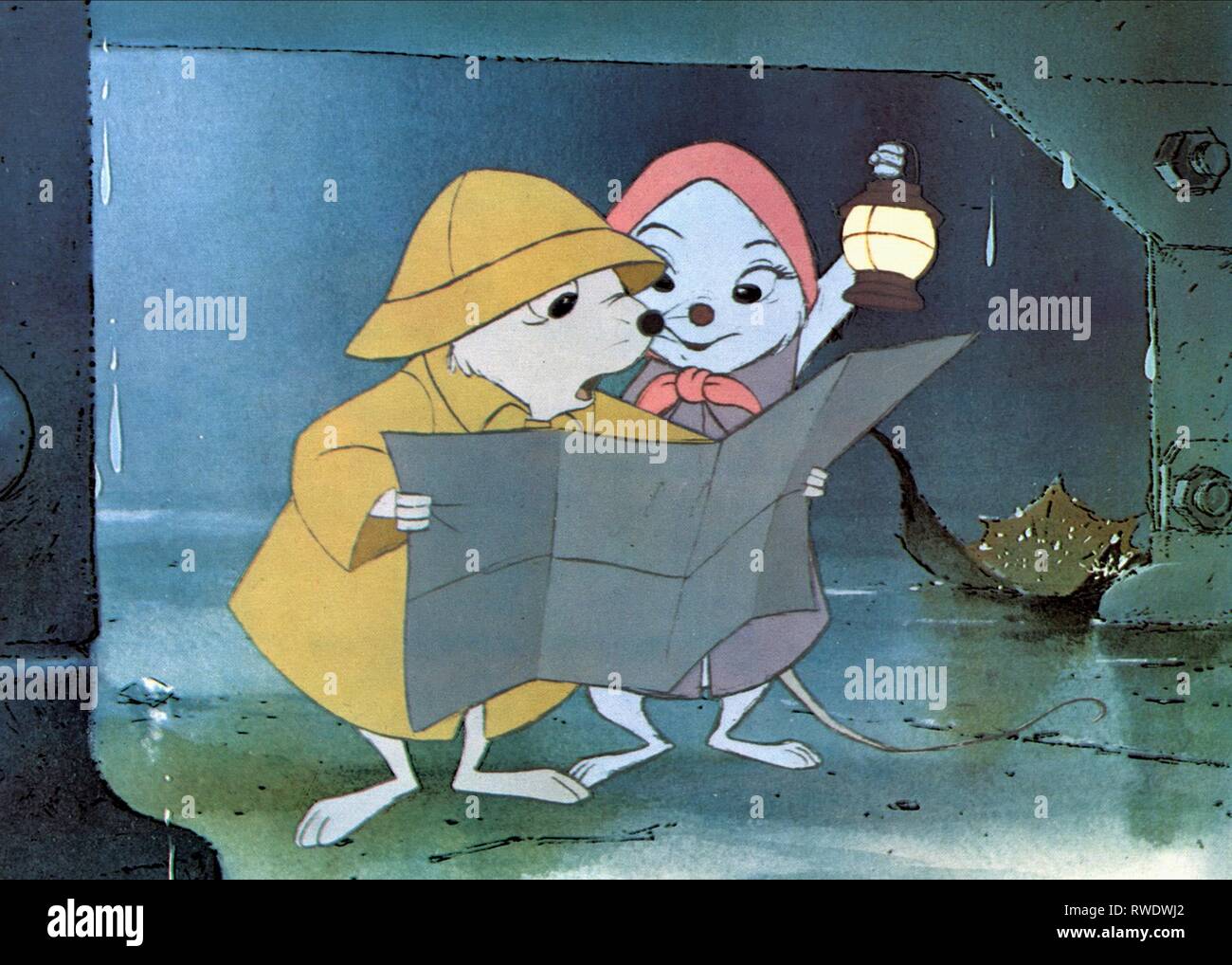 BERNARD,BIANCA, THE RESCUERS, 1977 Stock Photo Alamy