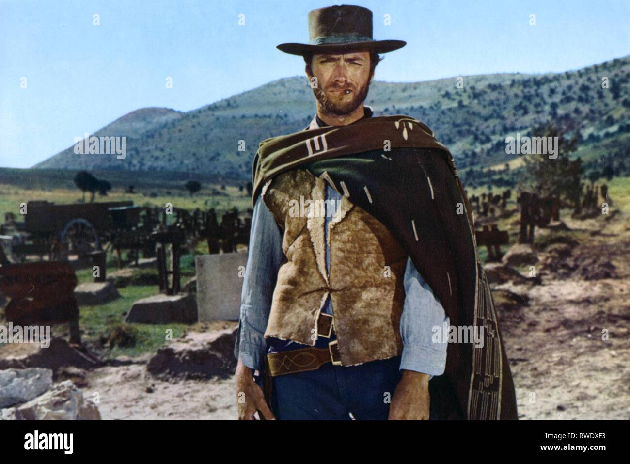 CLINT EASTWOOD, THE GOOD  THE BAD AND THE UGLY, 1966 Stock Photo