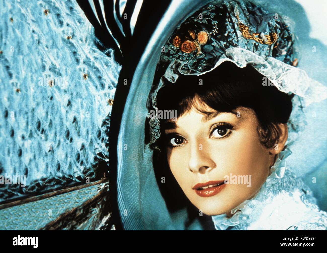 AUDREY HEPBURN, MY FAIR LADY, 1964 Stock Photo