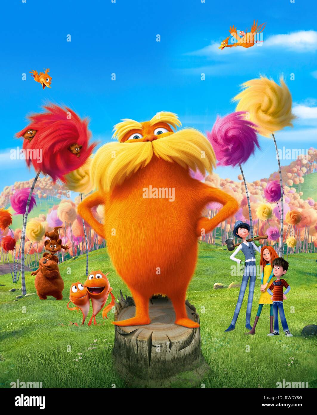 Bar Ba Loots Humming Fish Lorax Once Ler Audrey Ted The Lorax 2012 Stock Photo Alamy