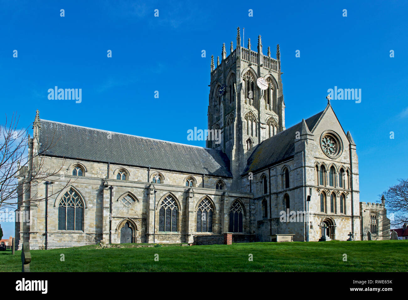 St Augustine's Church, Hedon, Holderness, East Riding of Yorkshire, UK