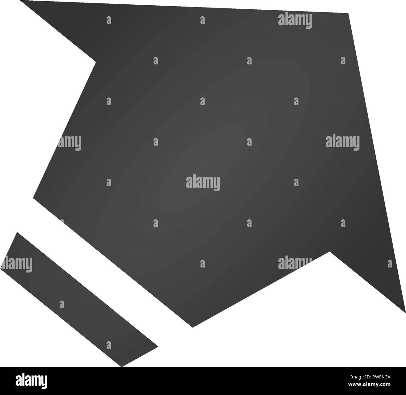 Directional wide dashed Arrow icon . Shows shift or direction of ...