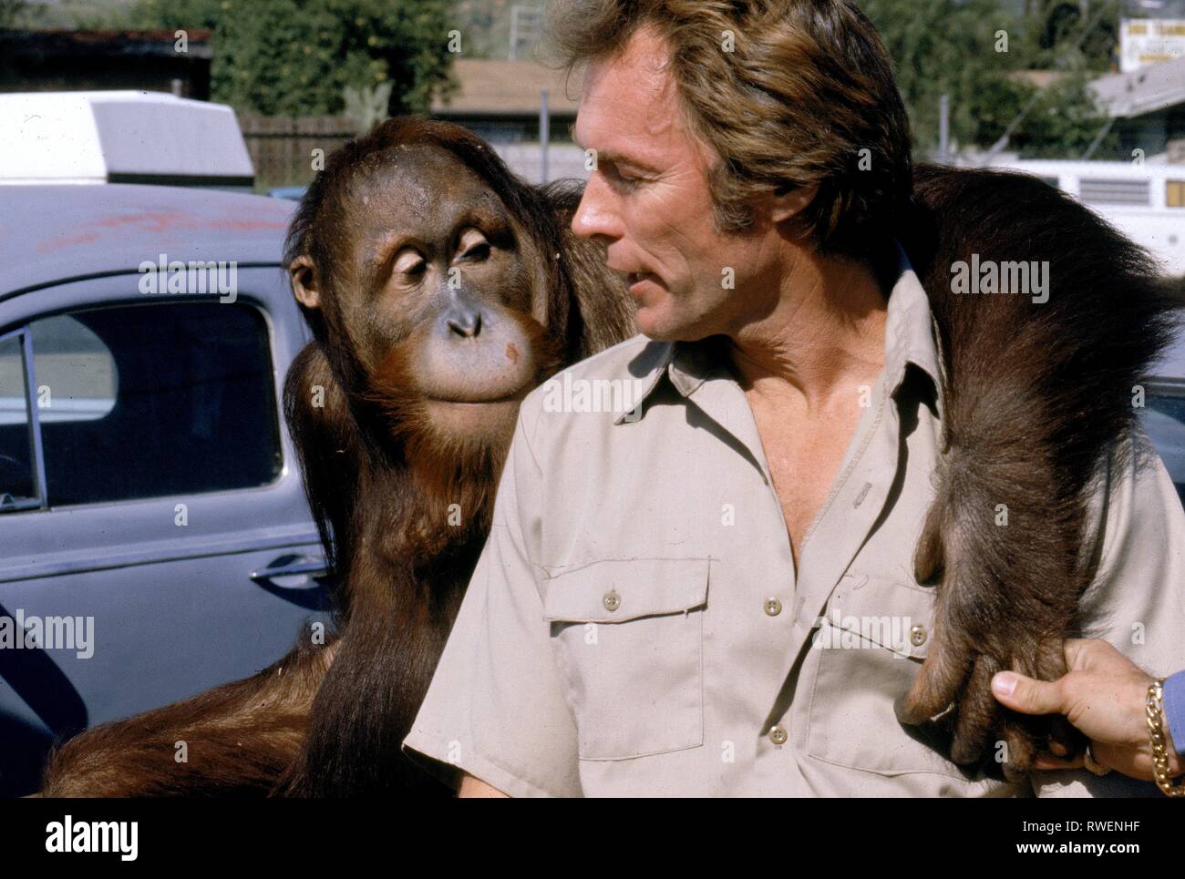 CLINT EASTWOOD, EVERY WHICH WAY BUT LOOSE, 1978 Stock Photo