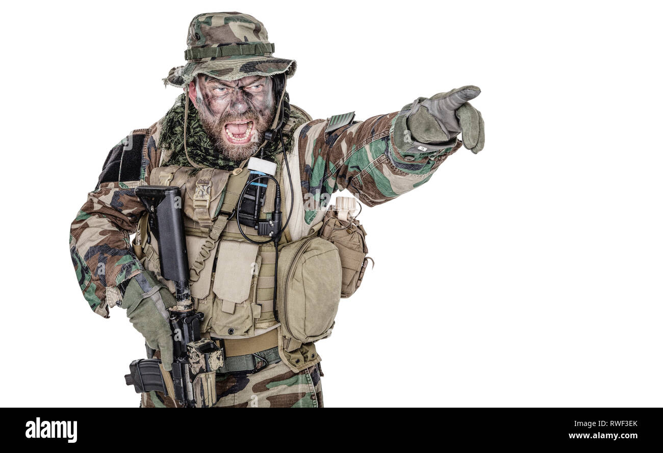 Soldier pointing finger hires stock photography and images Alamy