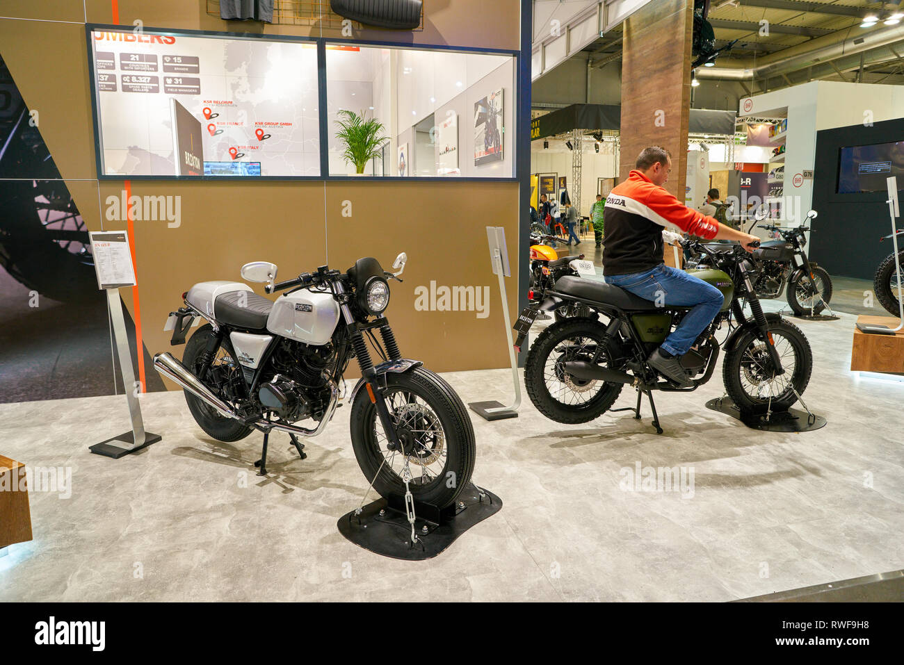 Exhibition international motorcycle exhibition hi-res stock photography and  images - Page 25 - Alamy
