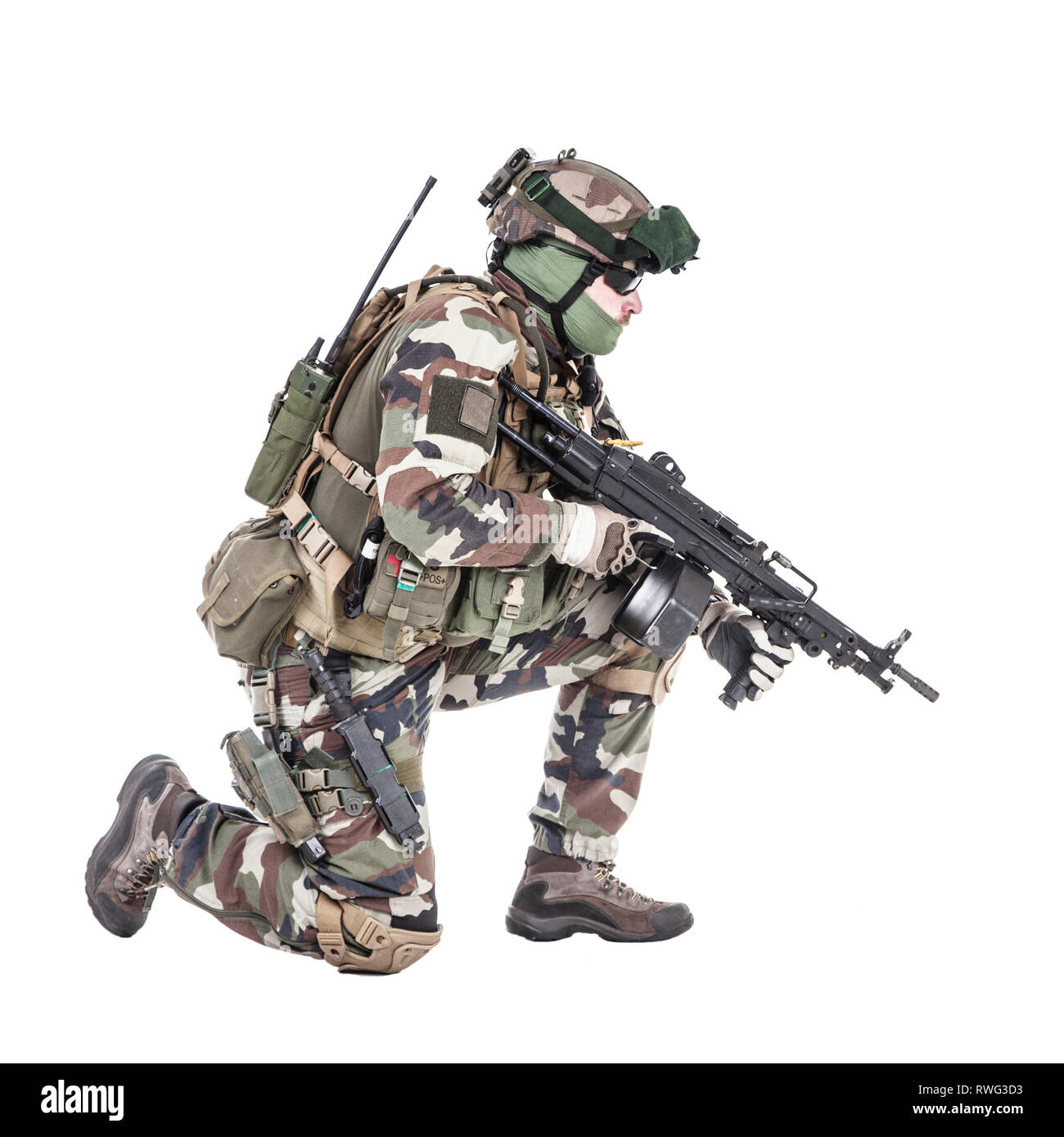 French soldier image Cut Out Stock Images & Pictures - Alamy