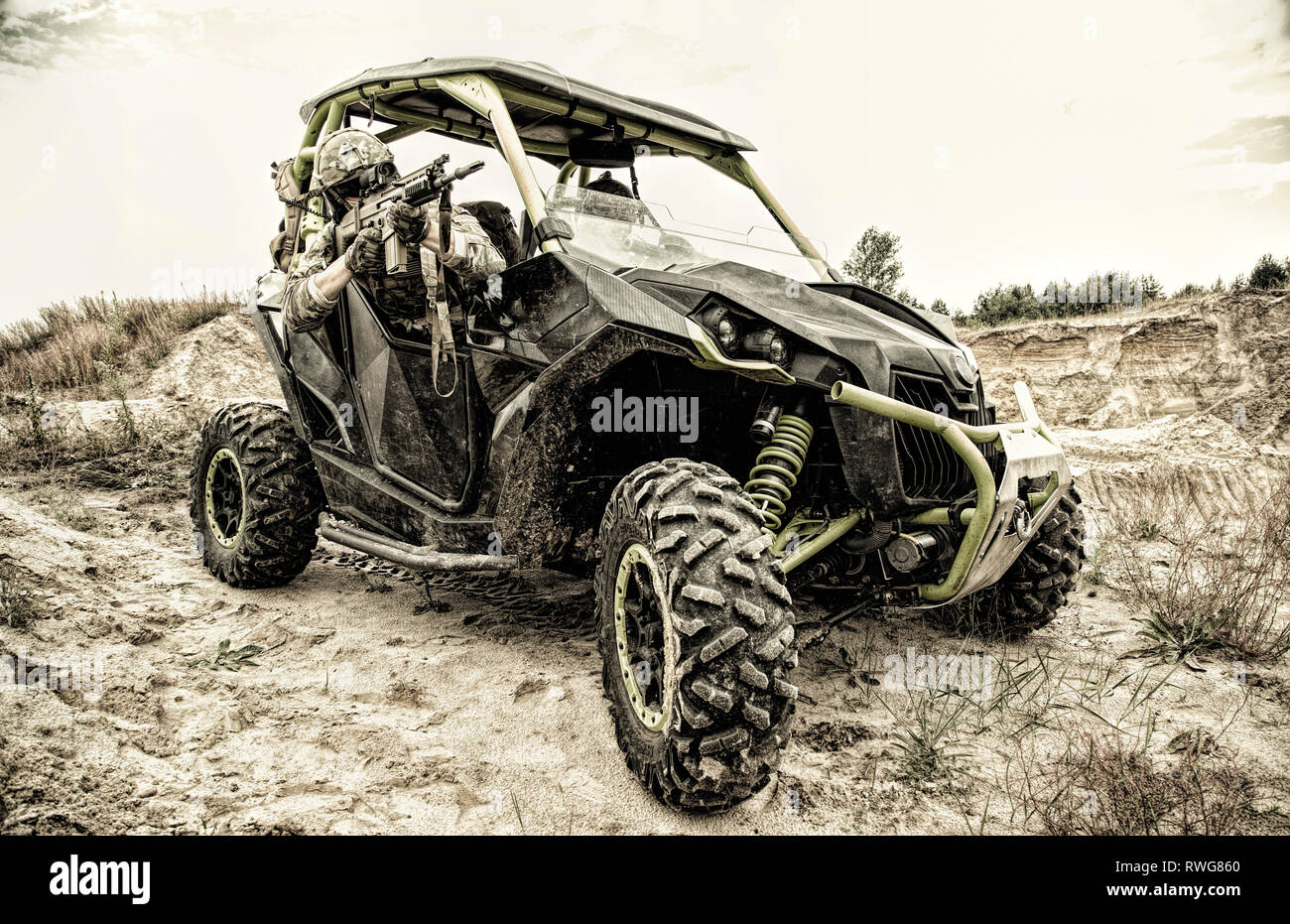 off road shooting buggy