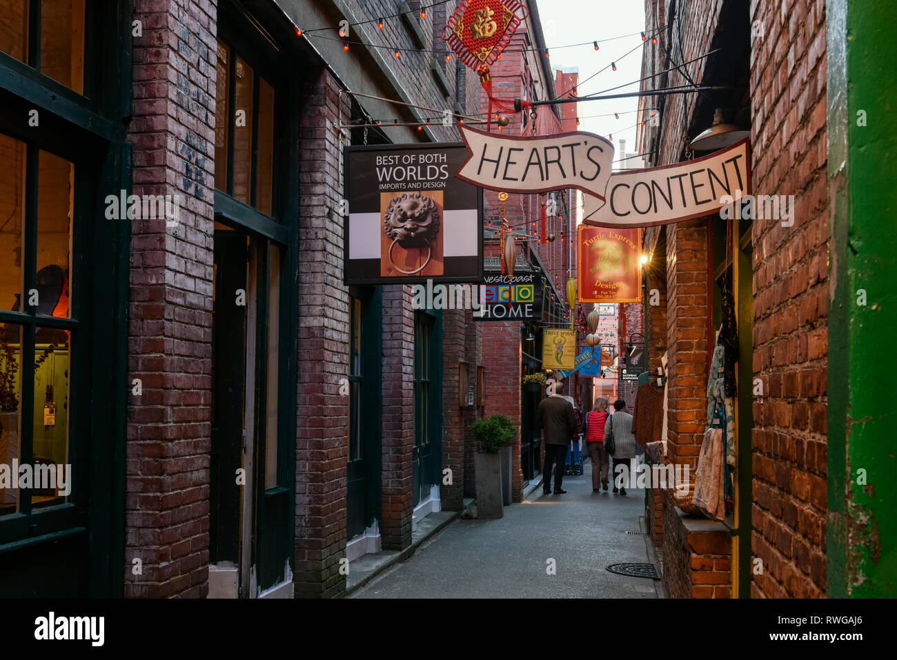 Fan tan alley hi-res stock photography and images - Alamy