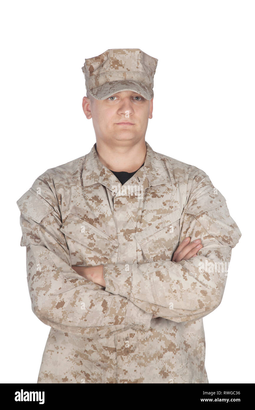Camouflage soldier portrait hi-res stock photography and images - Alamy