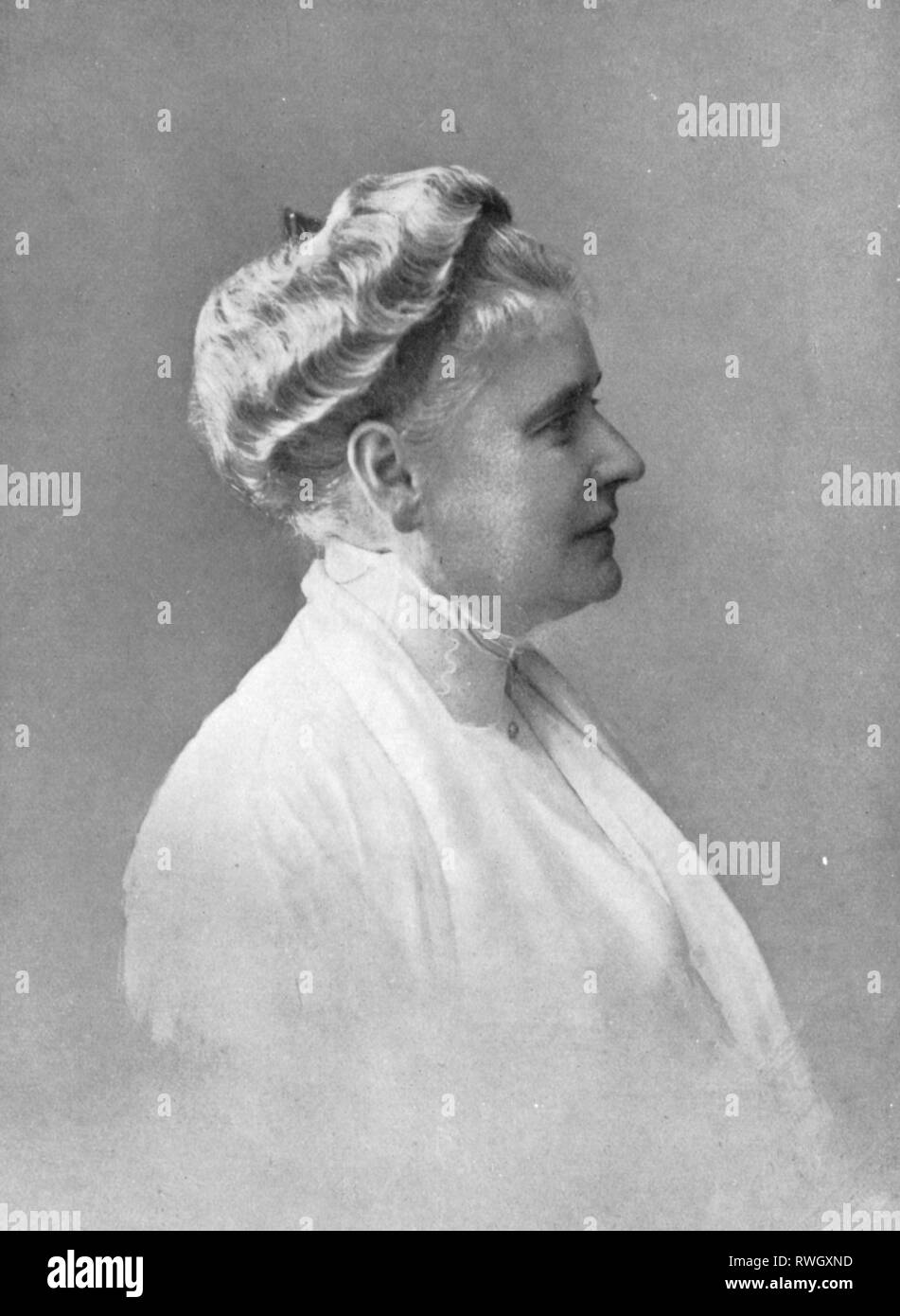 Sievert-Brausewetter, Gertrud, German authoress / writer, portrait, circa 1910, Additional-Rights-Clearance-Info-Not-Available Stock Photo