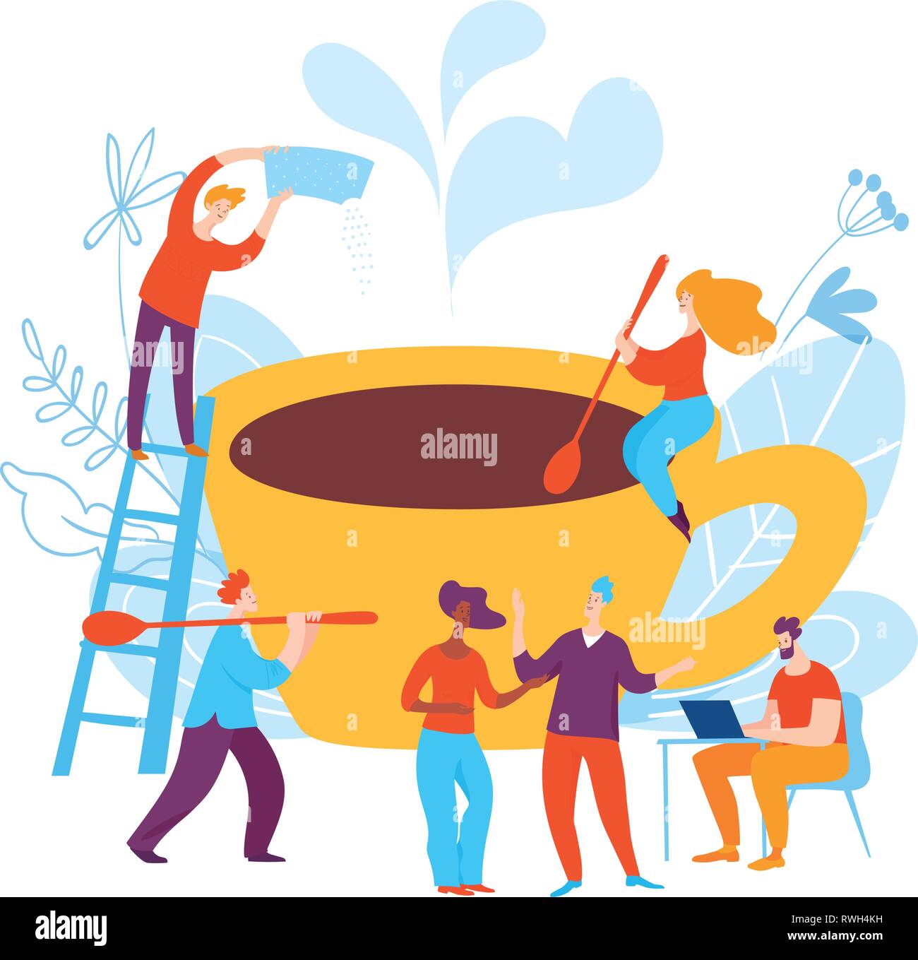Business cartoon team meeting lunch hi-res stock photography and images - Alamy Business cartoon team meeting lunch hi-res stock photography and images - Alamy
