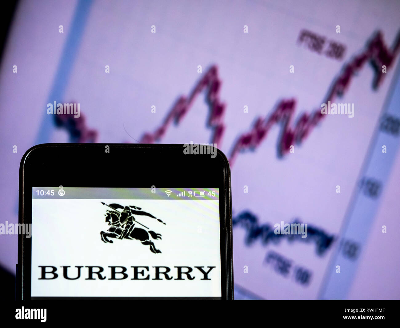 burberry group plc stock