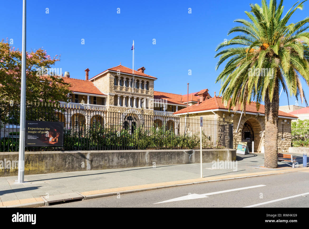 Perth Mint, Hay St, Perth, Western Australia Stock Photo