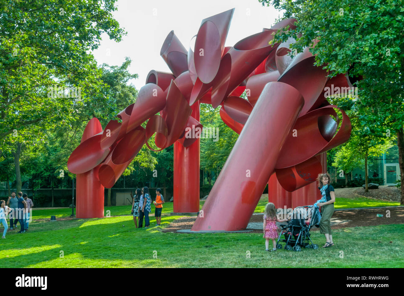 Olympic sculpture garden seattle hires stock photography and images