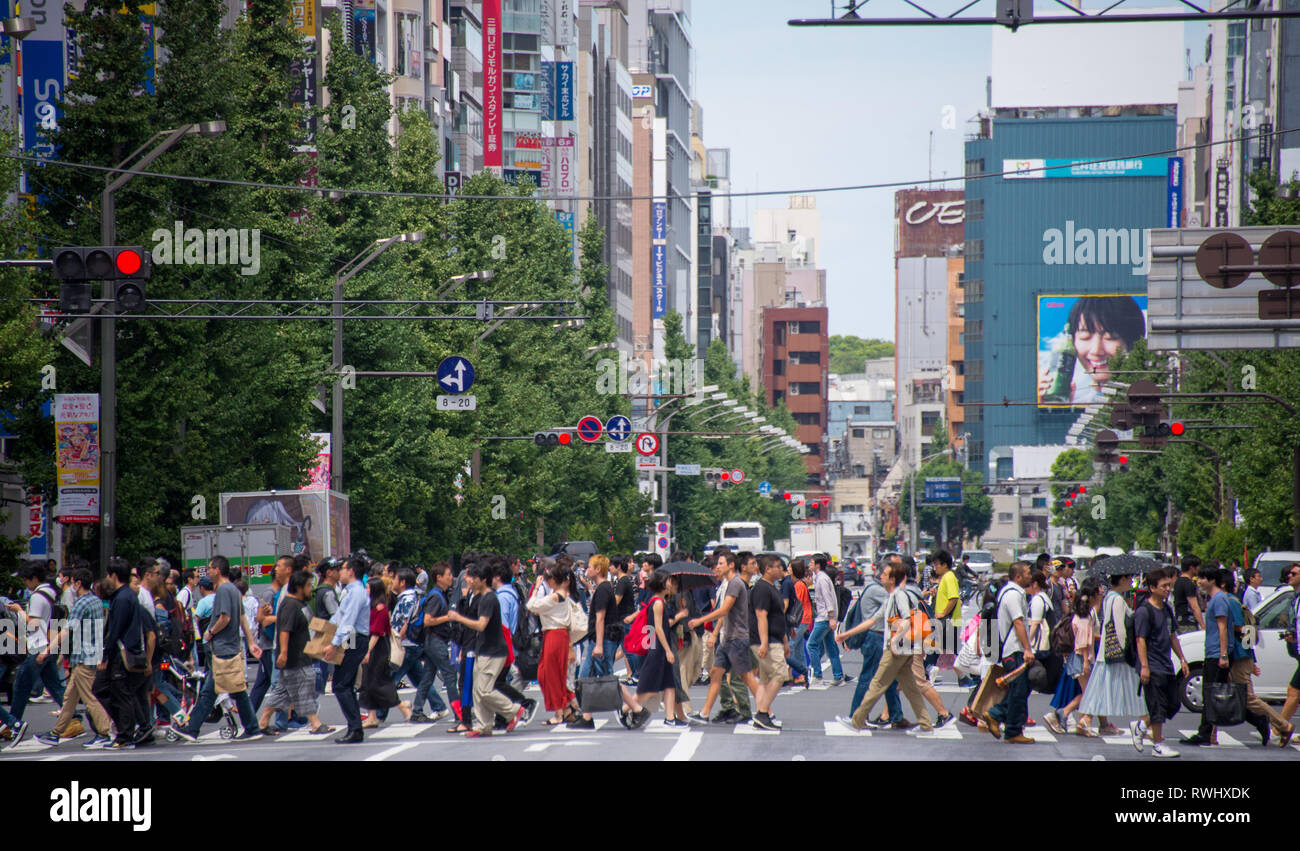 Asia, Japan, Tokyo, Akihabara Electric Town Stock Photo