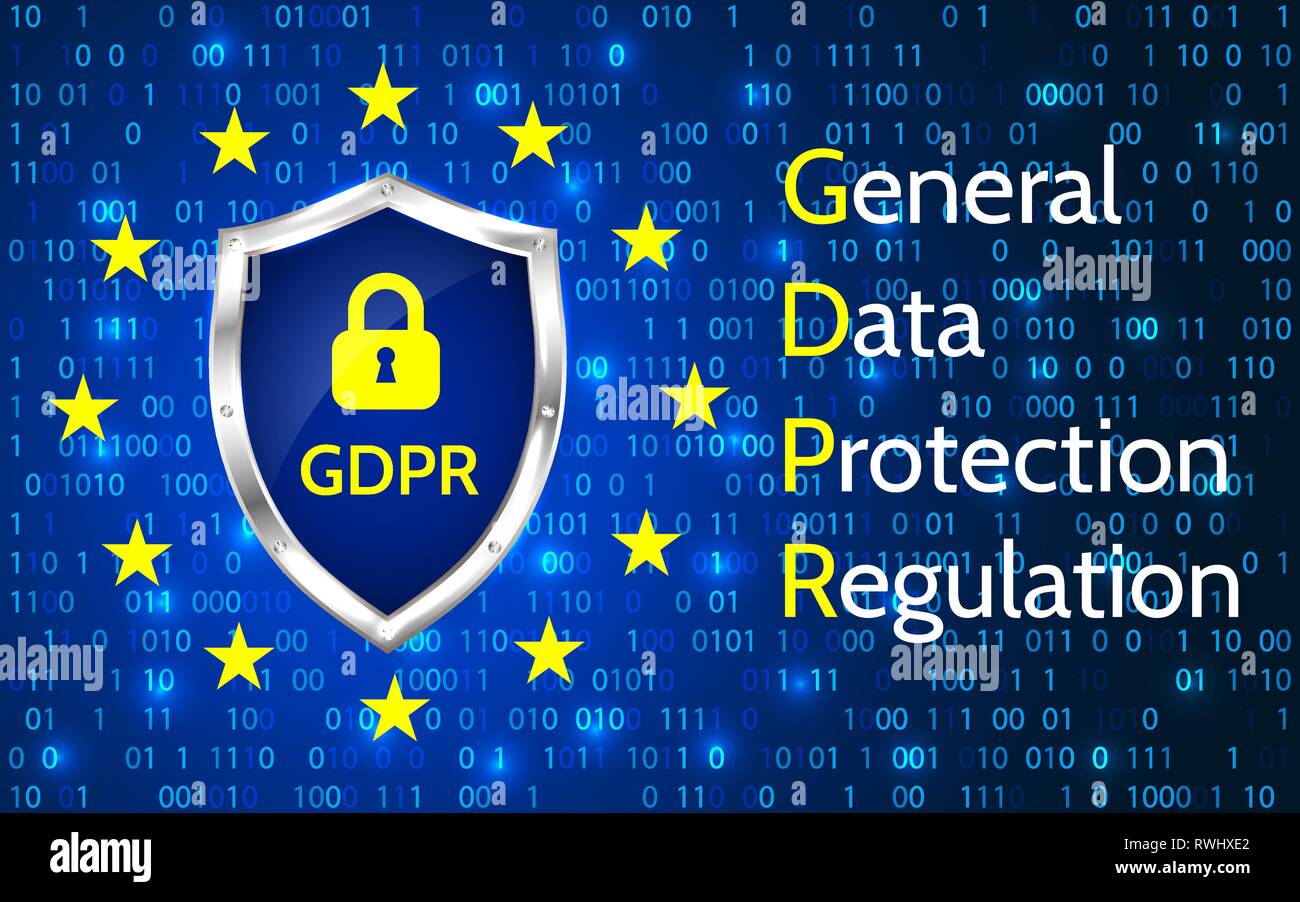 Eu General Data Protection Regulation Eu Gdpr Vector Illustration Stock Vector Image And Art Alamy 4308