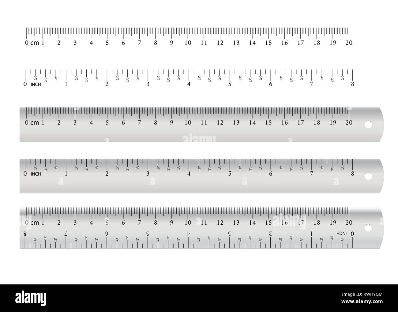 https://c8.alamy.com/comp/RWHYGM/metric-imperial-rulers-centimeter-and-inch-measure-tools-equipment-isolated-on-white-background-RWHYGM.jpg