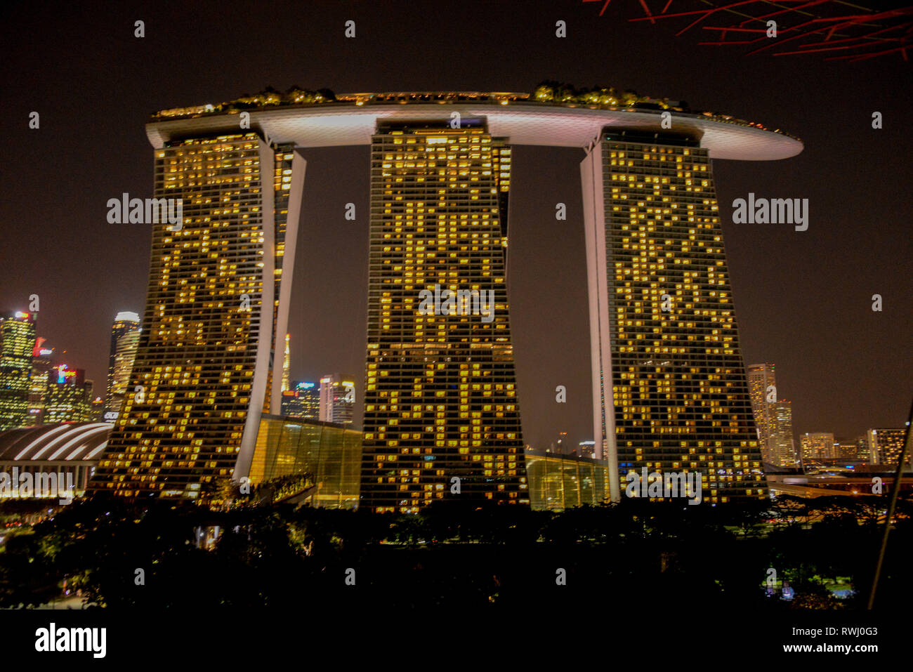 Image marina bay sands hi-res stock photography and images - Alamy