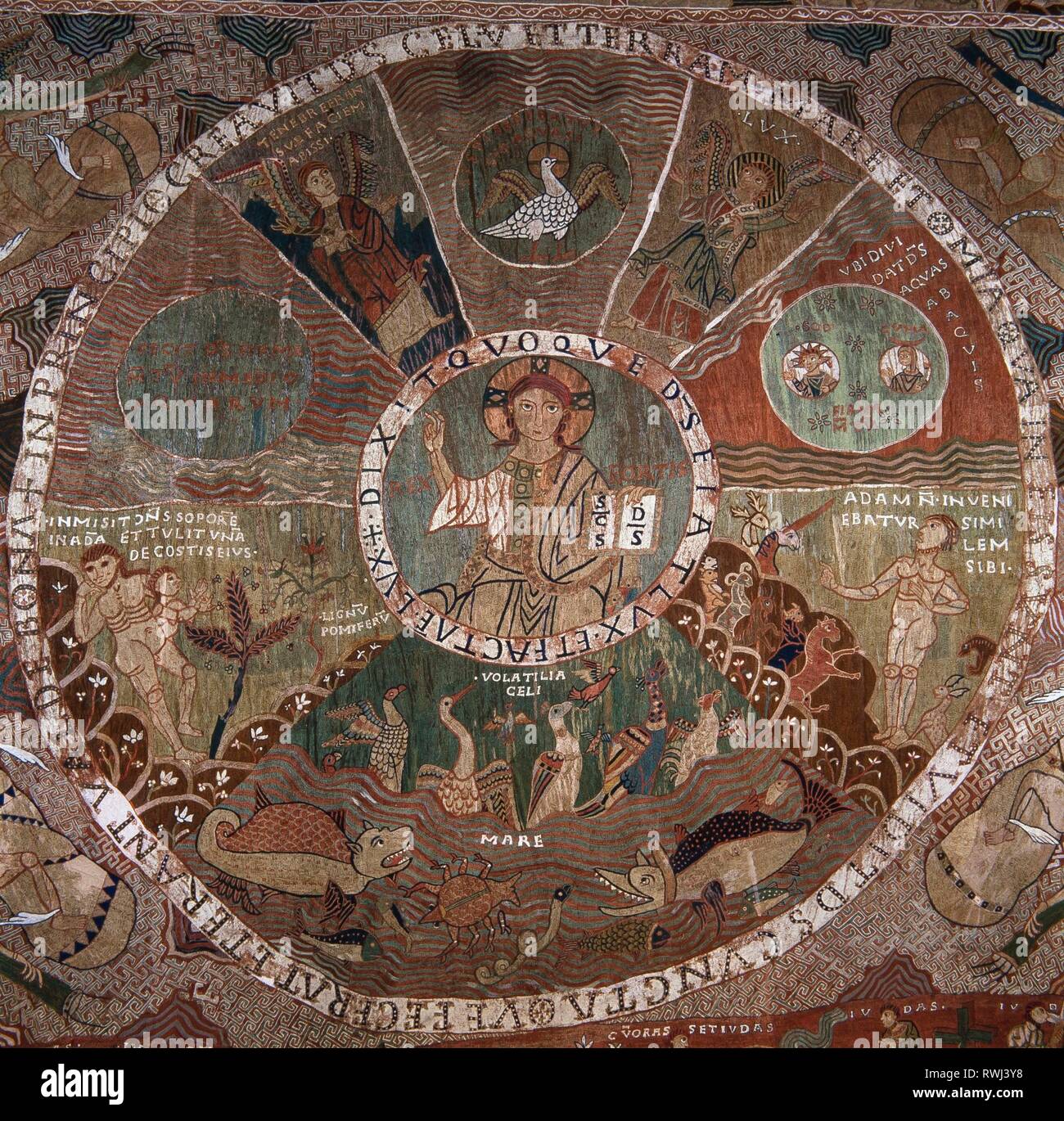 tapiz-de-la-creacion-s-xi-xii-museum-museo-de-la-catedral-de-gerona