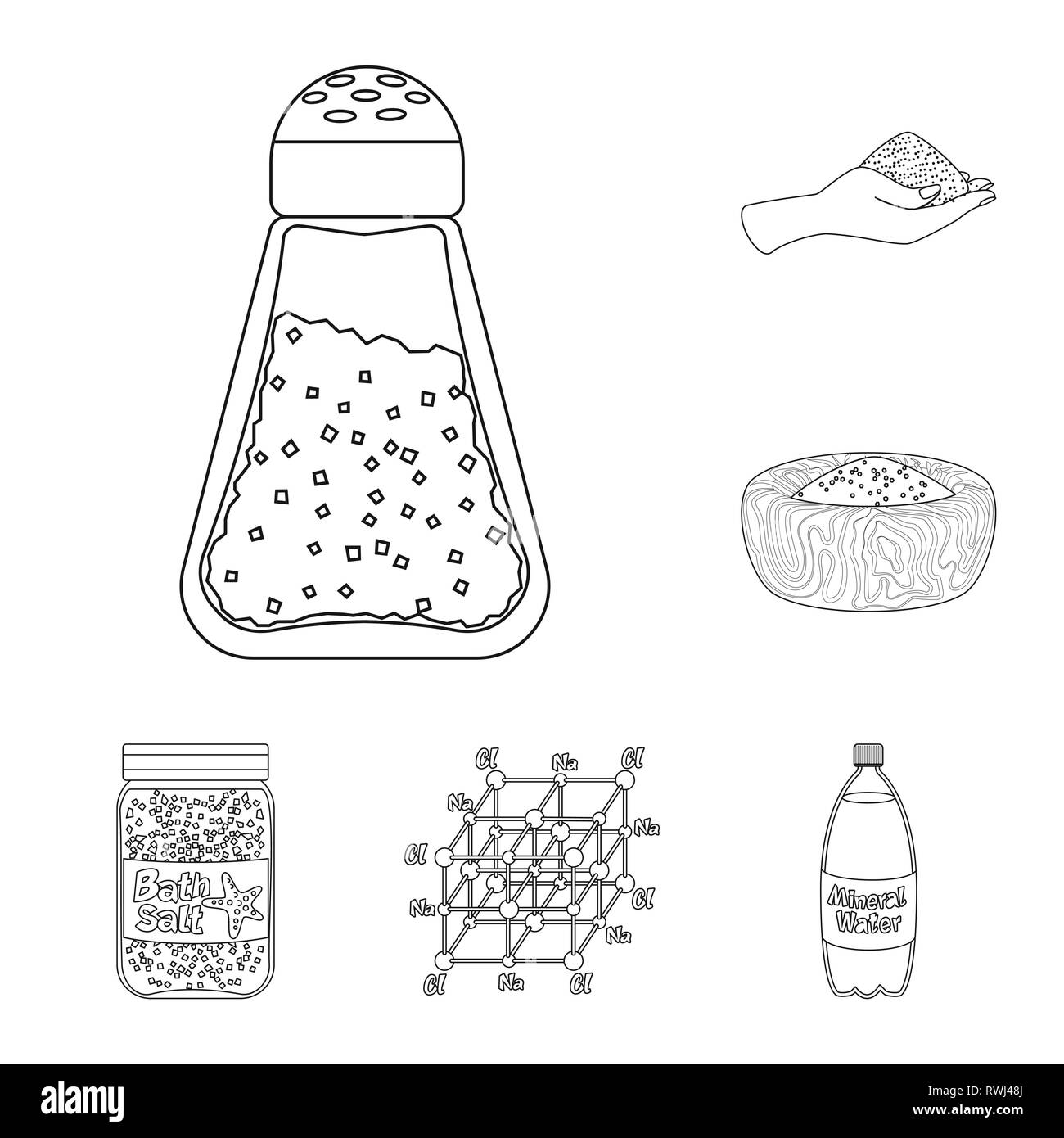 saltcellar,arm,bowl,bottle,water,seasoning,handful,salty,chemical,white ...